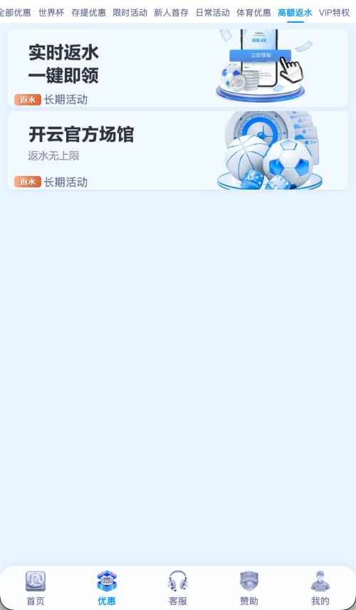 开云体育app VIP高额度返水